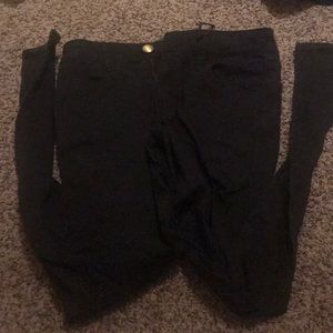 Black AE Skinny jeans